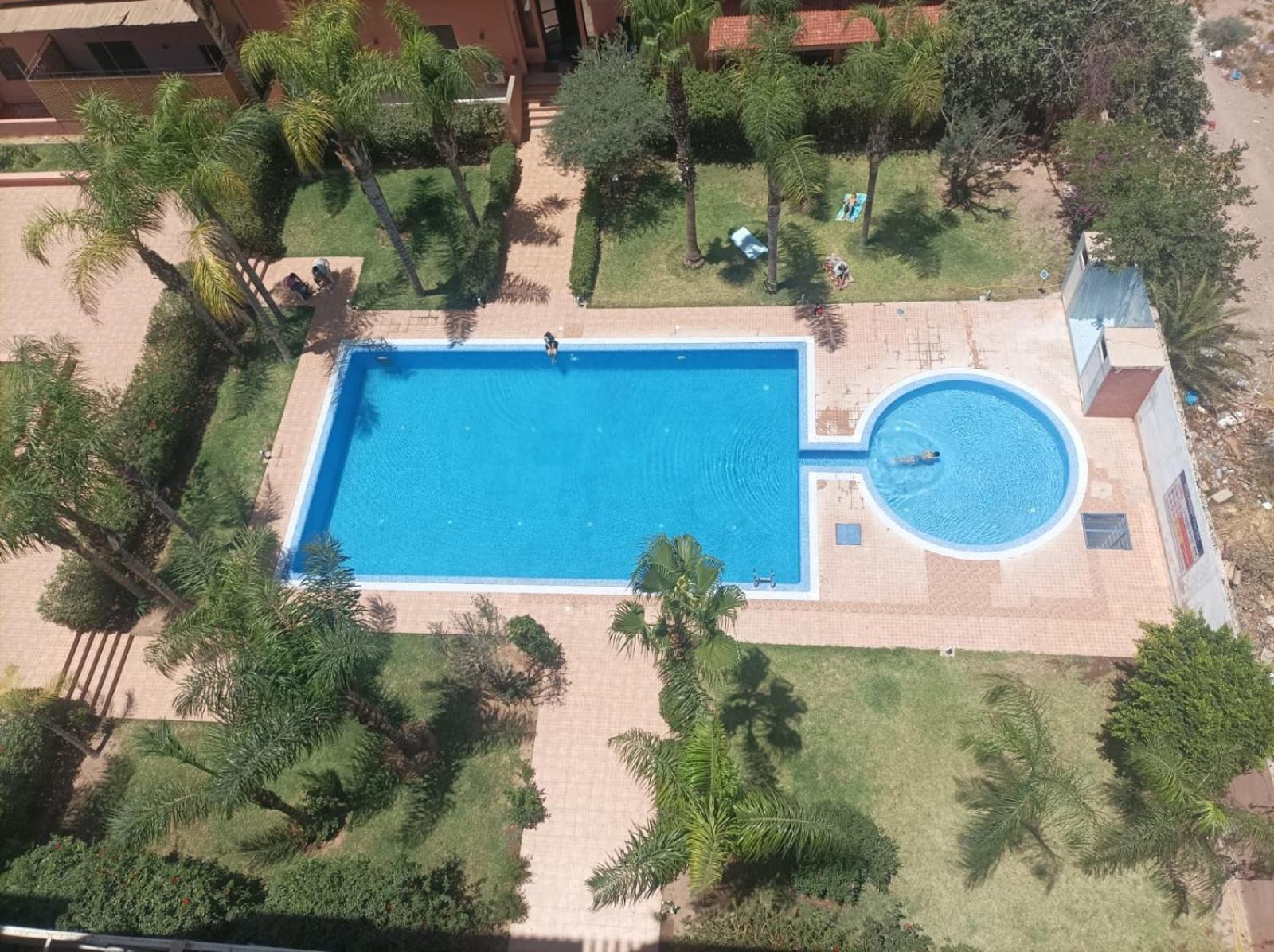 Appartement Haut Standing Vu Piscine Marakeş Dış mekan fotoğraf